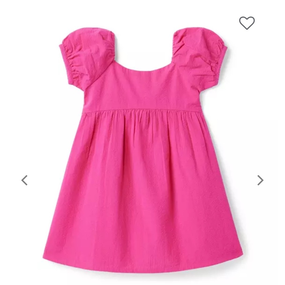 • Janie and Jack • Girls The Picnic Perfect Dress Dark Pink  3